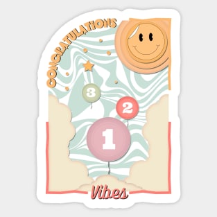 Congratulations vibes Sticker